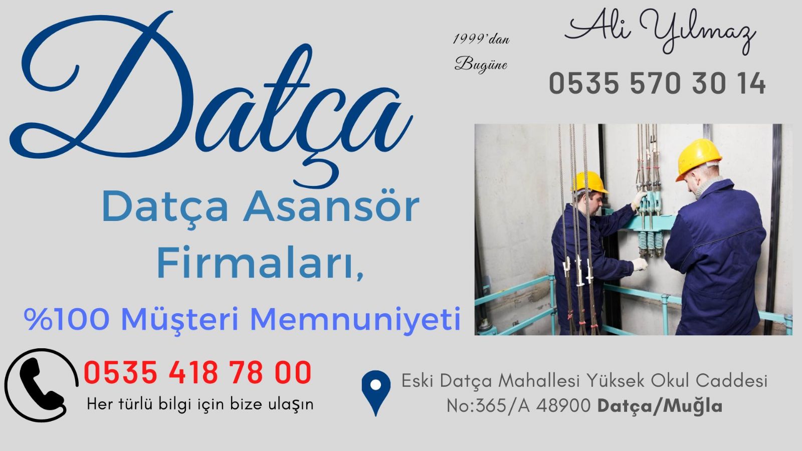 Datça asansör tamiri